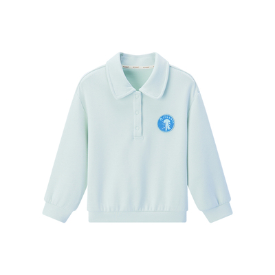 Milkbarn儿童长袖翻领卫衣