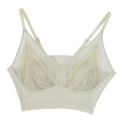 大码夏新款蕾丝美背少女文胸