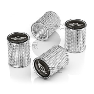 适用宝马迷你MINICOOPER轮胎气门嘴帽改装countryman气门芯盖装饰