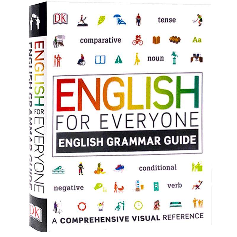 DK人人学英语 语法指南进口英文原版正版 English for Everyone English Grammar Guide 英语综合训练参考书 自学教材雅思托福书