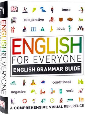 DK人人学英语 语法指南进口英文原版正版 English for Everyone English Grammar Guide 英语综合训练参考书 自学教材雅思托福书
