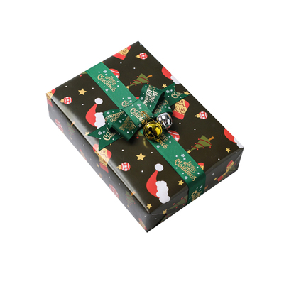 10张入圣诞节礼品盒包装纸