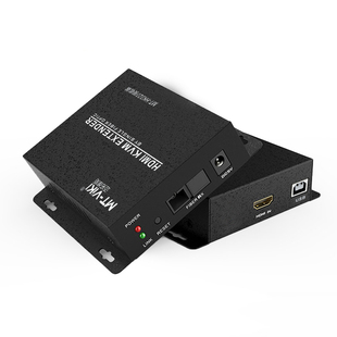 迈拓维矩MT-EHK020 hdmi延长器光端机收发器hdmi+usb传输器单模单纤SC光纤20KM带usb键鼠延长