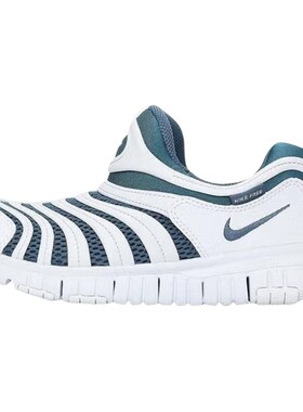NIKE耐克男女童鞋夏季新款毛毛虫低帮透气一脚蹬休闲鞋IB7245-121