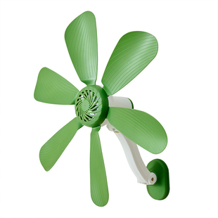 风扇壁挂式小风扇学生宿舍床头家用厨房耐所免打孔小型挂壁电风扇