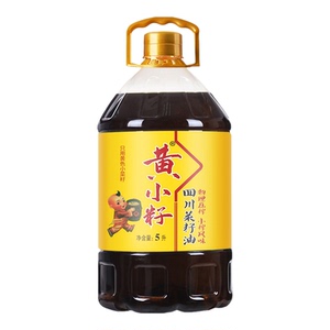 黄小籽5升四川农家纯菜籽油