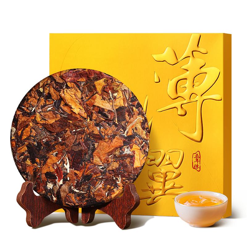 新益号福鼎寿眉古树老白茶礼盒
