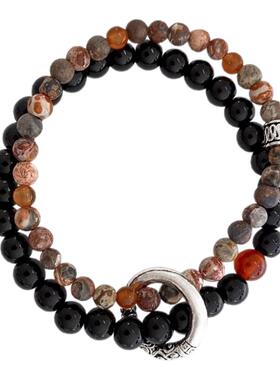 双层高级串珠手链新中式