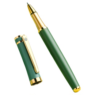 可定制签字笔商务办公女士中性笔金属笔杆男士宝珠笔签名约签单专用碳素圆珠笔免费刻字私人订制LOGO会议礼品