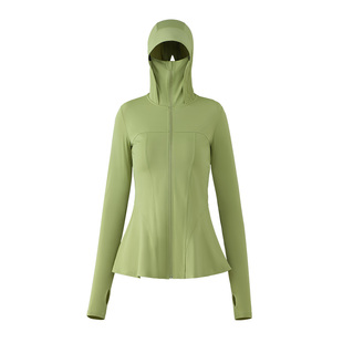 新款修身防晒衣女2026夏季防紫外线锦纶冰丝防晒服修身收腰薄外套