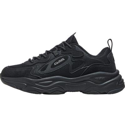 骆驼星驰休闲鞋男款2026夏季新款男鞋透气显高老爹鞋男士休闲鞋子