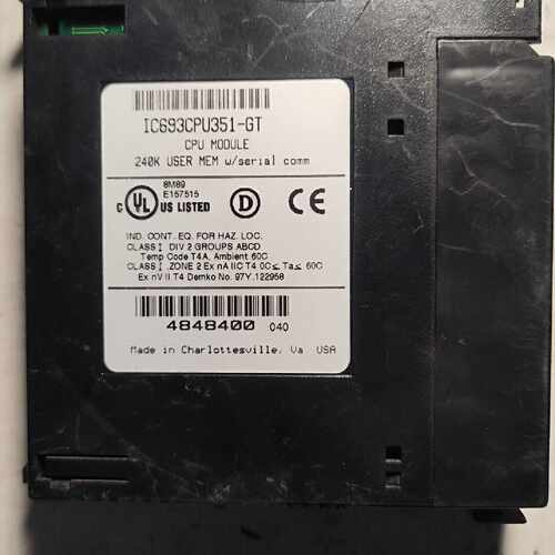 【议价-可维修】IC693CPU351 IC693CPU351-GT 工控备件  /均有货