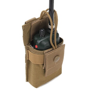 对讲机包真人CS吃鸡wargame生存游戏野战下场战术背心MOLLE附件包