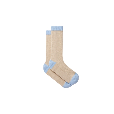 【Bonpoint x Guest In Residence联名】2025秋冬大童撞色袜子