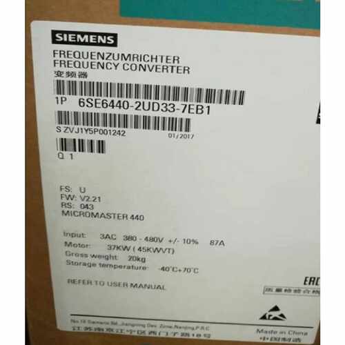 询价6SE6440-2UD33-7EA1/7EB1 M