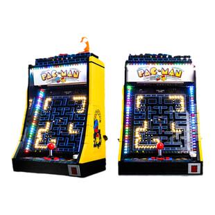 brickbling适用乐高街机游戏机10323吃豆人遥控版动力组灯饰灯光