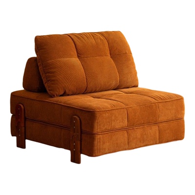 懒人沙发豆腐块客厅单人沙发床两用榻榻米沙发可睡可躺折叠休闲椅