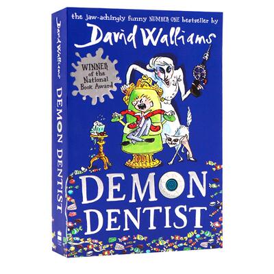英文原版 魔鬼牙医 Demon Dentist 大卫少年幽默小说系列 罗尔德达尔继承人David Walliams大卫威廉姆斯 儿童幽默治愈成长插图小说