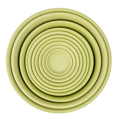 IRIS素烧风花大号盆托