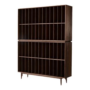 梵几|多格杂志架 现代木质落地书架邮册展示柜组合书柜置物柜