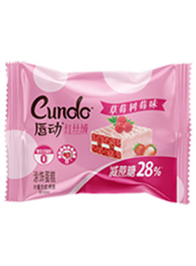 唇动红丝绒蛋糕唇动巧克力涂层