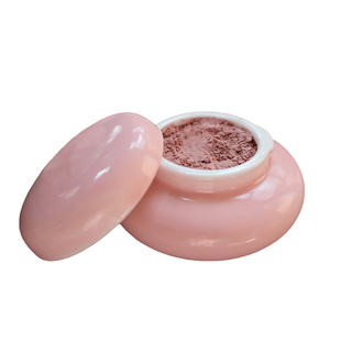 天然散粉植物腮红胭脂水粉养肤晚安粉女桃花皮粉色哑光持久灰粉色