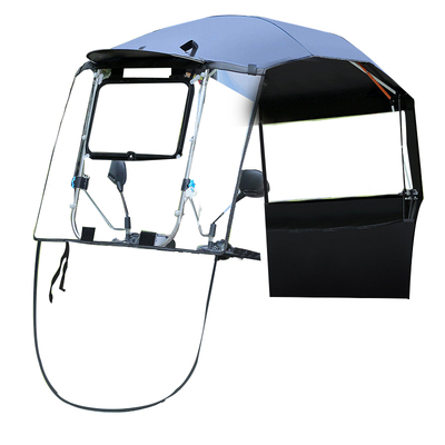 电动车遮雨棚新款可拆卸挡风罩