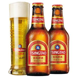 青岛啤酒金质 小棕金 258ml*12瓶 拉环盖 官方直营