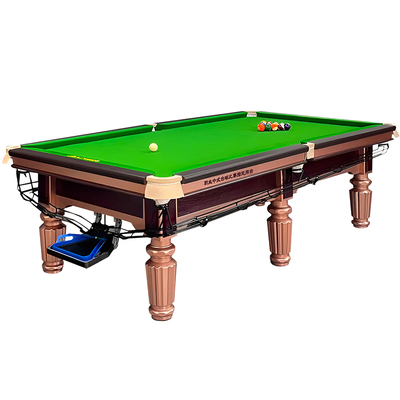 比赛商用台球桌钢库中式黑八球