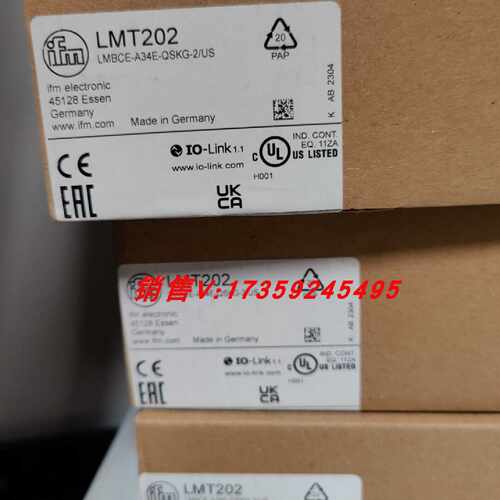 议价IFM LMT102 LMT110 LMT302 LR7000 LT8022 易福门 全新原装正