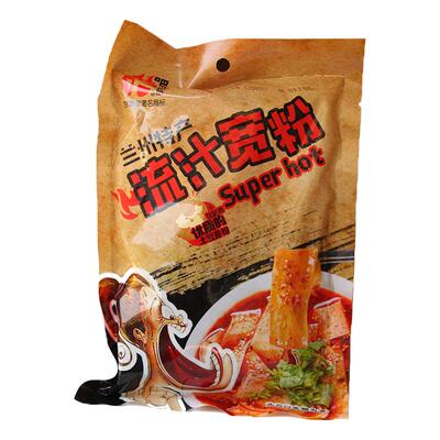 甘肃特产兰州小吃火吧麻辣粉湿粉