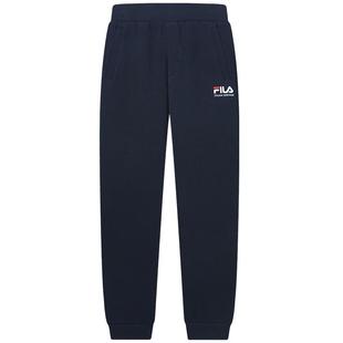 FILA 斐乐官方男士针织长裤秋季束脚卫裤休闲运动收口裤子潮男裤