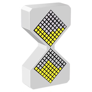 赛博电子沙漏计时器可调节30分钟创意礼物客厅桌面摆件灯饰黑科技