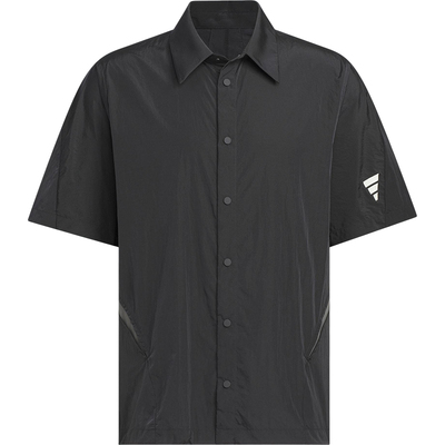 阿迪达斯男士宽松短袖衬衫