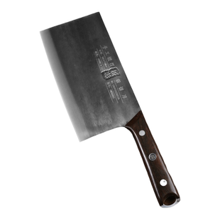 折影黑金刚斩切刀手工锻打阳江菜刀斩切两用锋利切菜刀厨房高硬度