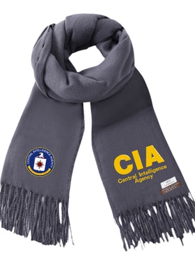 美中央情报局CIA特工探员围巾