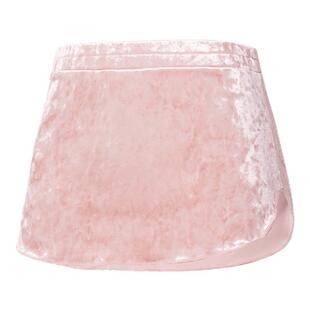 艾舞戈儿童舞蹈半身裙芭蕾舞练功服女童侧开叉丝绒短裙跳舞小裙子