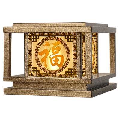 太阳能门柱灯庭院防水