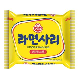 油炸面饼进口泡面韩国不倒翁袋装方便面火锅面奥士基部队火锅包邮