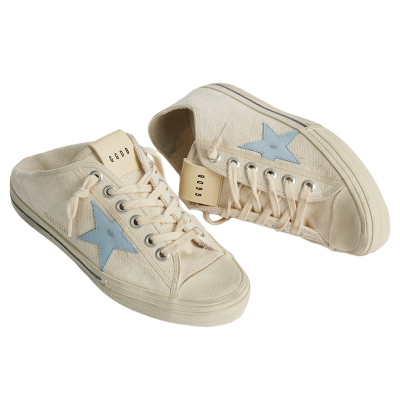 Golden Goose520礼物 女V-Star可踩两穿休闲板鞋脏脏鞋GGDB