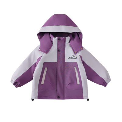 男小童冬季百搭三合一冲锋衣棉服