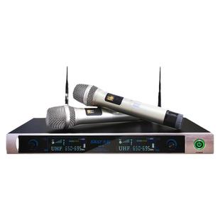 先科无线话筒一拖二调频U段蓝牙家用唱歌ktv卡拉OK麦克风演出会议