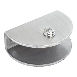 304不锈钢玻璃夹固定配件玻璃隔板层板托支架浴室玻璃卡槽U型卡扣