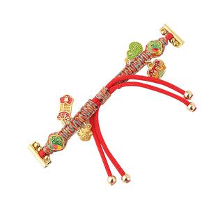 xit适用于gt6华为GT5手表带watch4pro红色GT3编织抽绳4女细款招财纳福x2小众简约秋冬荣耀本命新马年好运oppo