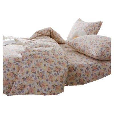 韩式小碎花全棉加密斜纹被套