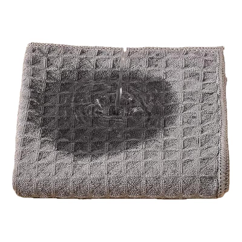 华夫格抹布洗碗布不掉毛吸水