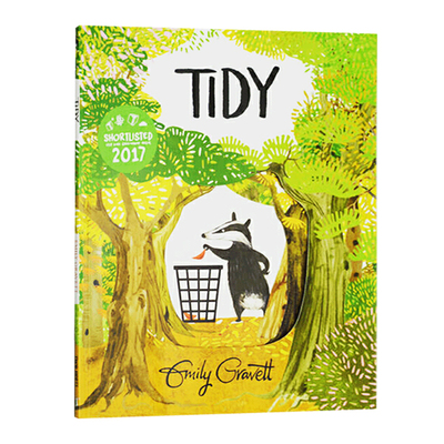 爱整洁的皮皮 英文原版儿童绘本 Tidy 环保题材图画书 入围英国凯特格林纳威奖 埃米莉格雷维特 英文版进口英语书籍