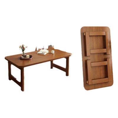 可折叠茶几家用实木腿可折叠