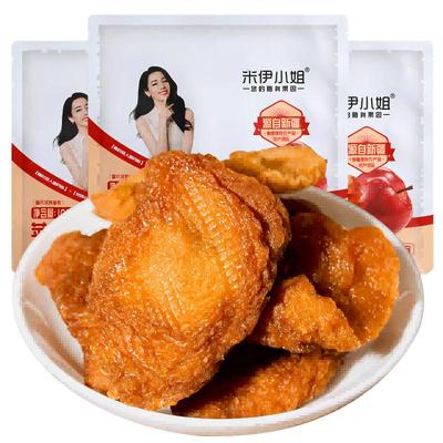 米伊小姐新疆阿克苏冰糖心苹果干原味酸甜零食108g