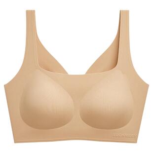 【祝绪丹同款】幸棉粉底液两穿内衣女无痕隐形无尺码无钢圈文胸F